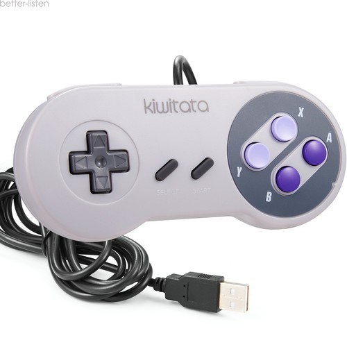 Wired snes usb game controller - usb,